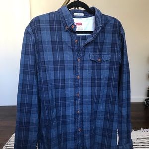 Levis men’s Corduroy flannel